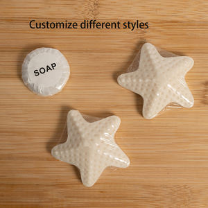 Savon d'hôtel 15g/20g/30g personnalisable avec logo personnalisé Articles de toilette de source économique Équipements d'hôtel de luxe écologiques personnalisables - Product Image 4