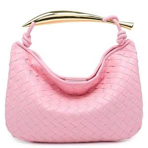 Bolso de Mano de Metal Sólido para Mujer, Estilo Sardina, Hecho a Mano, Personalizado OEM, Tendencia 2025, Bolso Bandolera Tejido a Mano, Cierre Abierto, Venta al por Mayor - Product Image 3