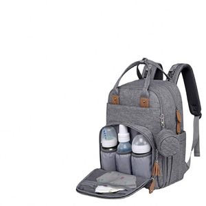 BSCI Factory Diaper <b>Bag</b> Backpack <b>Large</b> Unisex Multipurpose Travel Baby Diaper <b>Bag</b> With <b>Changing</b> Station, Pacifier Case and - Product Image 4