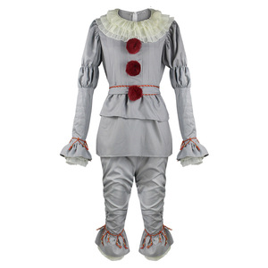 Disfraz de Payaso Terrorífico para Niños y Adultos, Traje de Estilo Victoriano para Halloween, Carnaval y Fiestas - Product Image 4