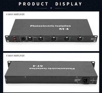 Contrôleur d'éclairage LED professionnel JCLIGHT avec garantie de 3 ans, DMX512 4 voies, isolation photoélectrique, signal DMX 8 voies