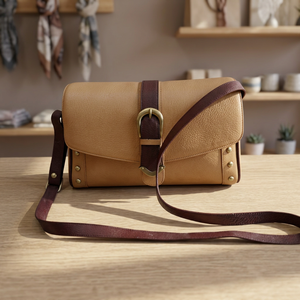 Bolsos de Mano de Lujo para Mujer, de Cuero Genuino, Casuales, Ligeros, Plegables, Portátiles, con Cierre, Impermeables, de Gran Capacidad (3L+) - Product Image 5