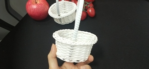 Miniature PP หวาย Reed ขนาดเล็กตะกร้าเด็กหยิบตะกร้า<span class=keywords><strong>ผัก</strong></span>ตะกร้า<span class=keywords><strong>ด</strong></span>อกไม้ - Product Image 4