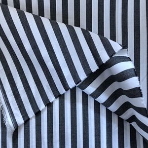 Chemise rayée biologique à bon prix, tissu teint en coton biologique, livraison directe - Product Image 6