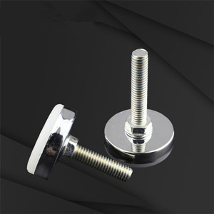 Nhà máy tùy chỉnh M6 M8 điều chỉnh san lấp mặt bằng miếng đệm cơ sở màu đen có thể điều chỉnh chân levele điều chỉnh cơ sở cho đồ nội thất Chân bảng - Product Image 4