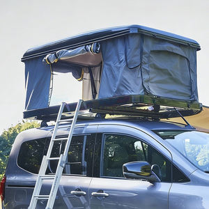 Carpa de techo rígida de aluminio para camioneta, de lujo, para las 4 estaciones, con apertura lateral, para acampar. - Product Image 2