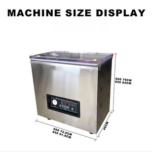 DZ-660/2H Riz/Thé VacuumSealingPacking Machine Moules Personnalisés Pour Brique Forme Grain Emballage Film Emballage Pour Marchandise - Product Image 4