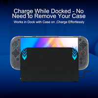 Funda Protectora Transparente Brillante de PC+TPU para Consola Switch 2, Accesorios de Juego para Switch 2