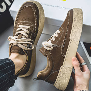 Zapatos informales para hombre, zapatillas de ocio negras para hombre, zapatos deportivos, zapatillas de deporte transpirables y duraderas de cuero de microfibra, zapatillas de deporte a la moda - Product Image 2