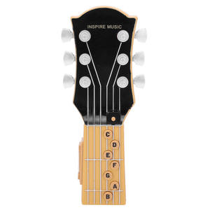 <span class=keywords><strong>Chitarra</strong></span> ad aria simulazione induzione a infrarossi 7 <span class=keywords><strong>accordi</strong></span> giocattolo portatile strumento musicale accessoriblack - Product Image 2