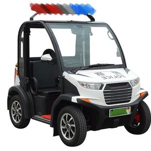Park Vierwielige Elektrische Auto 'S Patrouilleren Lithium Lood Zuur Batterij Elektrische Mini Auto Beveiliging Auto - Product Image 6