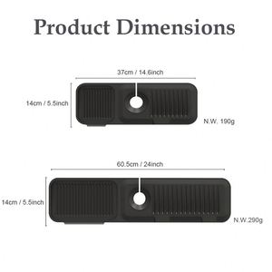 37CM 60CM Eco-Friendly Silicone Sink Protector <b>Mat</b> Foldable Faucet Drain Pad Non-Slip Quick <b>Drying</b> Dish Drain Pad <b>Kitchen</b> - Product Image 3