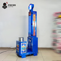 Nouvelle machine d'entraînement de boxe à pièces avec affichage numérique de la Force du marteau pour les lieux de divertissement en acier inoxydable
