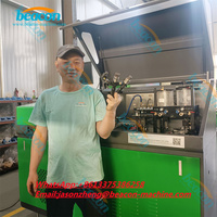 Banc d'essai de pompe Diesel CR708 Machine d'essai d'injecteur à rampe commune pour CRI CRP EUI EUP HEUI C7 C9