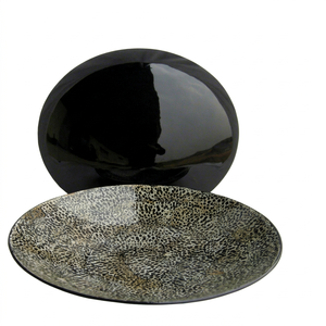 Assiette laquée bambou - Product Image 1