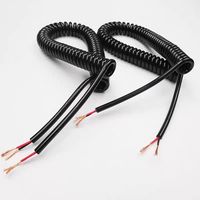 Câble électrique automobile en cuivre à 2, 3, 4, 5, 6, 8, 12 conducteurs, enroulé en spirale, avec gaine PVC/PE, rallonge, câble enroulé en spirale