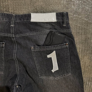 Pantalones Vaqueros de Mezclilla Bordados Personalizados para Hombre, Jeans de Diseñador - Product Image 6