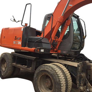 Multi-Function Used Hitachi ZX130 Wheeled Excavator 13T Wheel <b>tire</b> Excavator Original <b>Machine</b> OEM Branding Available - Product Image 1