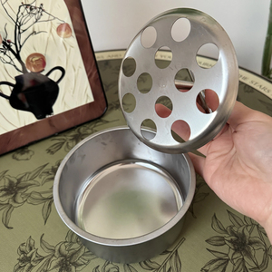 เครื่องทำลูกชิ้นสเตนเลสแบบกดด้วยมือ อุปกรณ์ครัวใช้งานง่าย ทำความสะอาดง่าย สำหรับทำเบอร์เกอร์ - Product Image 5