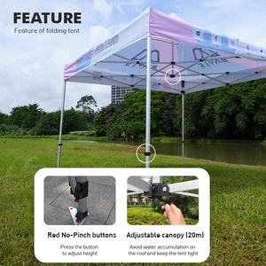 เต็นท์พับได้ขนาดสั่งทำพิเศษ โครงอะลูมิเนียม หลังคาทรงจั่ว สำหรับงานแสดงสินค้า งานอีเว้นท์เชิงพาณิชย์ และงานโรดโชว์กลางแจ้ง - Product Image 3