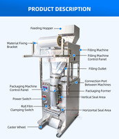 Machine d'emballage verticale entièrement automatique QS pour chips de pommes de terre avec injection d'azote, machine de remplissage et d'emballage pour chips de banane et chips de plantain