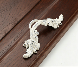 Vintage kastgrepen 64 mm gatafstand zinklegering ladegrepen met retro gesneden patroonbeslag voor keuken woondecoratie - Product Image 3