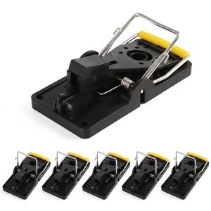 Piège à souris en plastique à déclenchement rapide, le plus vendu, fiable, fabriqué en Chine, tue-rats, action rapide, facile à nettoyer - Product Image 1