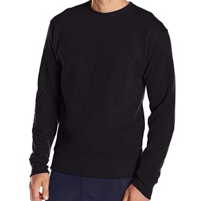 Printed <strong>Rib</strong> <strong>Neck</strong> 100% Cotton Custom logo Crew <strong>Neck</strong> <strong>Sweatshirt</strong> Mens Crewneck <strong>Sweatshirts</strong> - Product Image 4