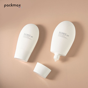 สีขาว มีสินค้าในสต็อก ไพรเมอร์ 30 มล. และหลอดบีบแบบกลับด้าน 50 มล. – ขวดครีมกันแดดพลาสติก PE, บรรจุภัณฑ์เครื่องสำอาง - Product Image 2