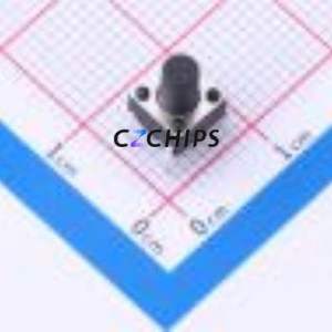 TS668CJ 250gf 009 Tactile Switch Through hole-4P,6x6mm Switch Single Pole Single Throw Round Button 2.5N Through Hole - Product Image 1