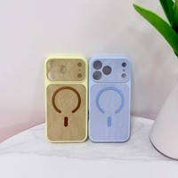 Coques de téléphone magnétiques BAILI Factory à effet d'ondulation de l'eau pour iPhone 11/12/13/14 PM, se transformant instantanément en IP 18PM