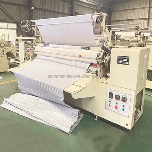 Máquina plissadora industrial usada, máquina de plissagem de tecido plissadora
