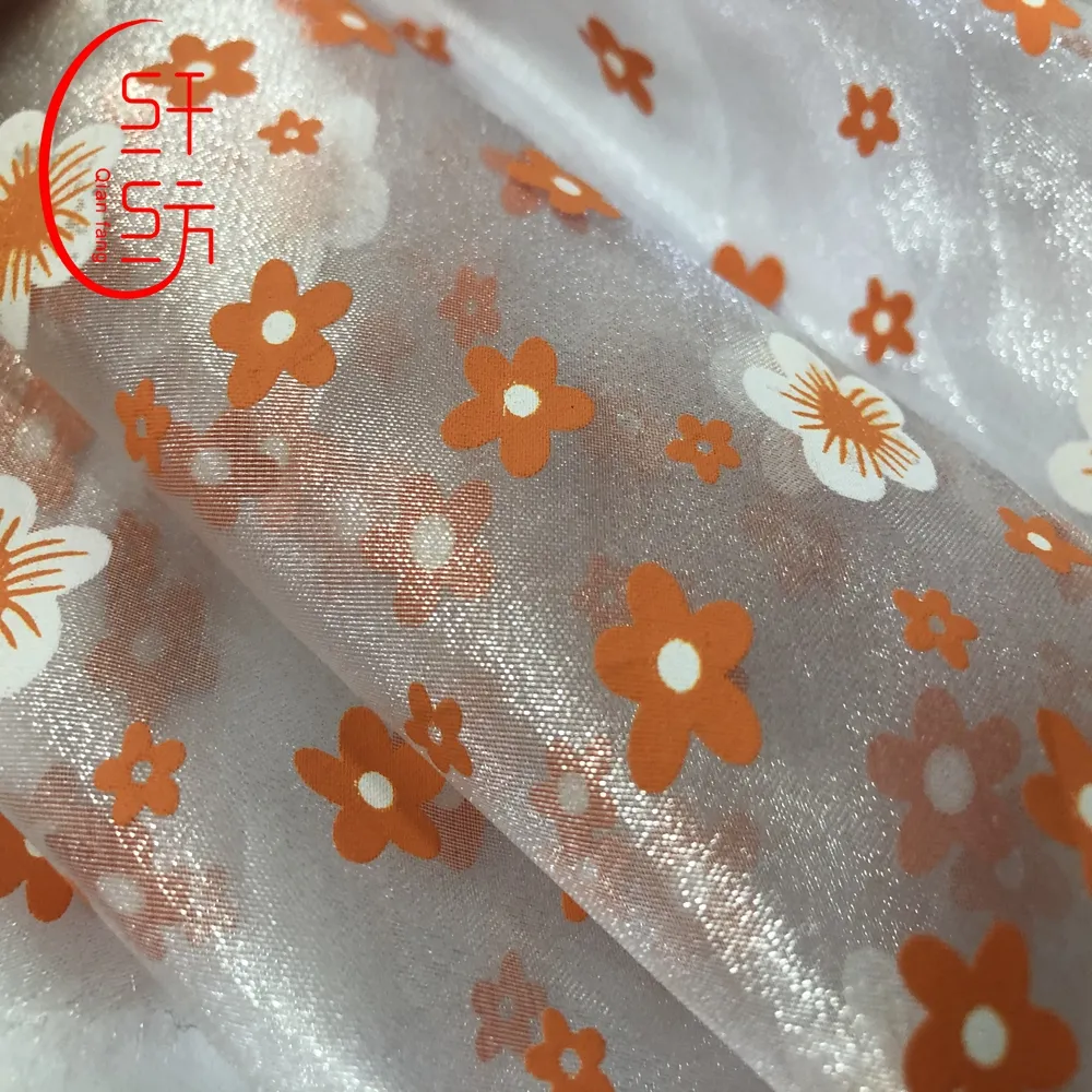 MINT & PINK Floral Mix Fabric Organza Lace 3 FlowerPk 50-110mm C2 NJC 