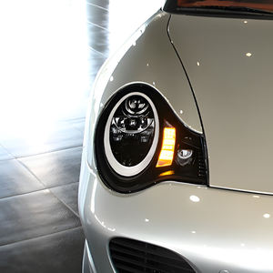 Faros Delanteros para Automóvil <span class=keywords><strong>Porsche</strong></span> 911 996 <span class=keywords><strong>1998</strong></span>-2004, Conjunto de Faros LED de Alta Calidad con Lente de Proyector, Accesorios para Automóvil - Product Image 2