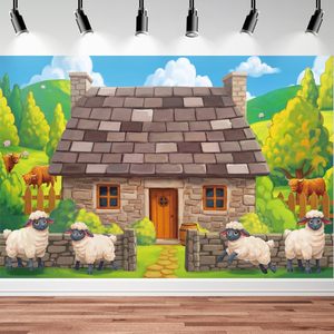 Fondo de fotografía religiosa VBS <span class=keywords><strong>Emerald</strong></span> <span class=keywords><strong>Isle</strong></span>, telón de fondo para vacaciones, escuela bíblica, decoración de pancartas para fiestas, personalizable - Product Image 1