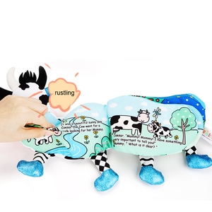 Jollybaby Thú Nhồi Bông Trẻ Em Tự Kỷ Giáo Dục Đồ Chơi Montessori Sách Vải Cho Bé - Product Image 4