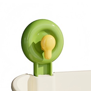 Dopamine Suction Cup Wall Mounted Bathroom Storage Rack <b>Circular</b> Deep Mouth Durable <b>Shelves</b> for Toiletries - Product Image 1