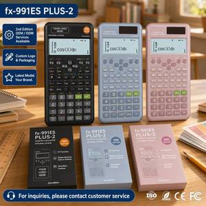 <span class=keywords><strong>Calculadora</strong></span> Científica Fx-991ES PLUS-2, 991ES PLUS 2.ª Edición, Matriz, Vector, Número Complejo, Solución de Ecuaciones, Integral, Diferencial - Product Image 3