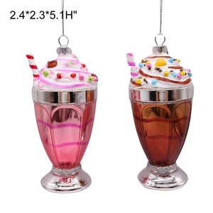 Vente <span class=keywords><strong>en</strong></span> gros de sucreries soufflées à la main personnalisées boule de <span class=keywords><strong>verre</strong></span> décorative <span class=keywords><strong>en</strong></span> <span class=keywords><strong>verre</strong></span> boule de Noël ornements suspendus pour arbre - Product Image 5