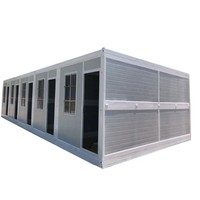 Maisons préfabriquées pliables isolées pour l'expédition, à vendre, fabriquées en Chine, à prix compétitifs, maisons dépliables