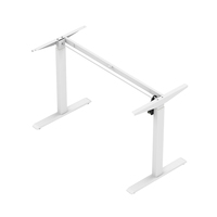 Nouveau design Table électrique réglable en hauteur pour bureau debout cadre de bureau élévateur à moteur unique