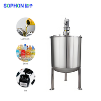 Mélangeur de dilution chimique à haute vitesse SOPHON en acier inoxydable 304/316L de grande capacité, compatible IoT, pour pâtes épaisses