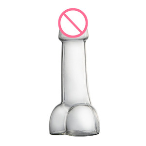 Verres à Cocktail Martini à haute teneur en bore de jus Transparent cadeau parfait pour la décoration de bar tasse en forme de pénis verre Dick verre phallique - Product Image 4