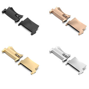 Adaptateur/fermoir/connecteur de bracelet de montre en métal compatible avec <span class=keywords><strong>OPPO</strong></span> Watch X Oneplus Watch2 Super facile à installer - Product Image 1