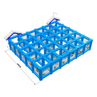 Nouveau design, labyrinthe gonflable géant en PVC 12x10m pour intérieur et extérieur, thème hiver, avec souffleur CE et capacité de 100 personnes