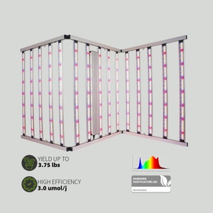 מחיר המפעל הוביל אור לגדול אוהל 2 ערוץ uv uv ספקטרום מלא 1500w הוביל לגדול אור עם דיודות סמליות