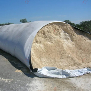 Sacs de stockage en PE noir/blanc pour ensilage de maïs et de paille - Product Image 5