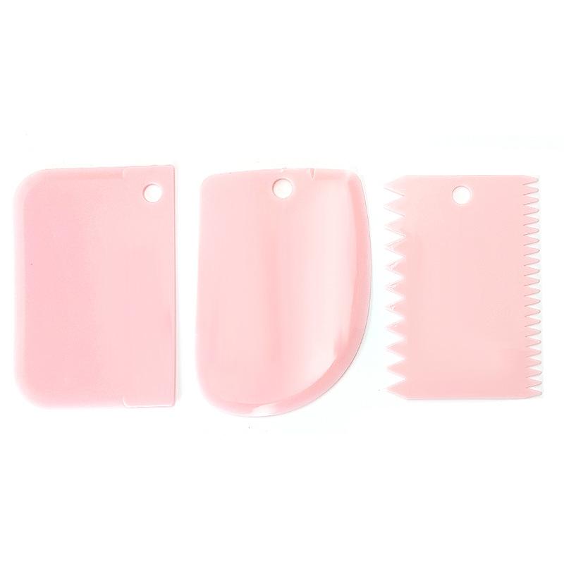 Pink scraper 3-piece set