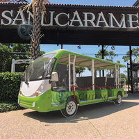 Mini-bus électrique de tourisme 20 places pour le transport de passagers en Chine, à moteur électrique, automatique et à batterie