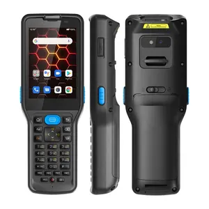 IP65 Waterproof Handheld Rugged PDA 3.5 Inch Android 12 NFC 4G LTE UNIWA V350 T9 Keypad 2D barcode scanner smart button phone